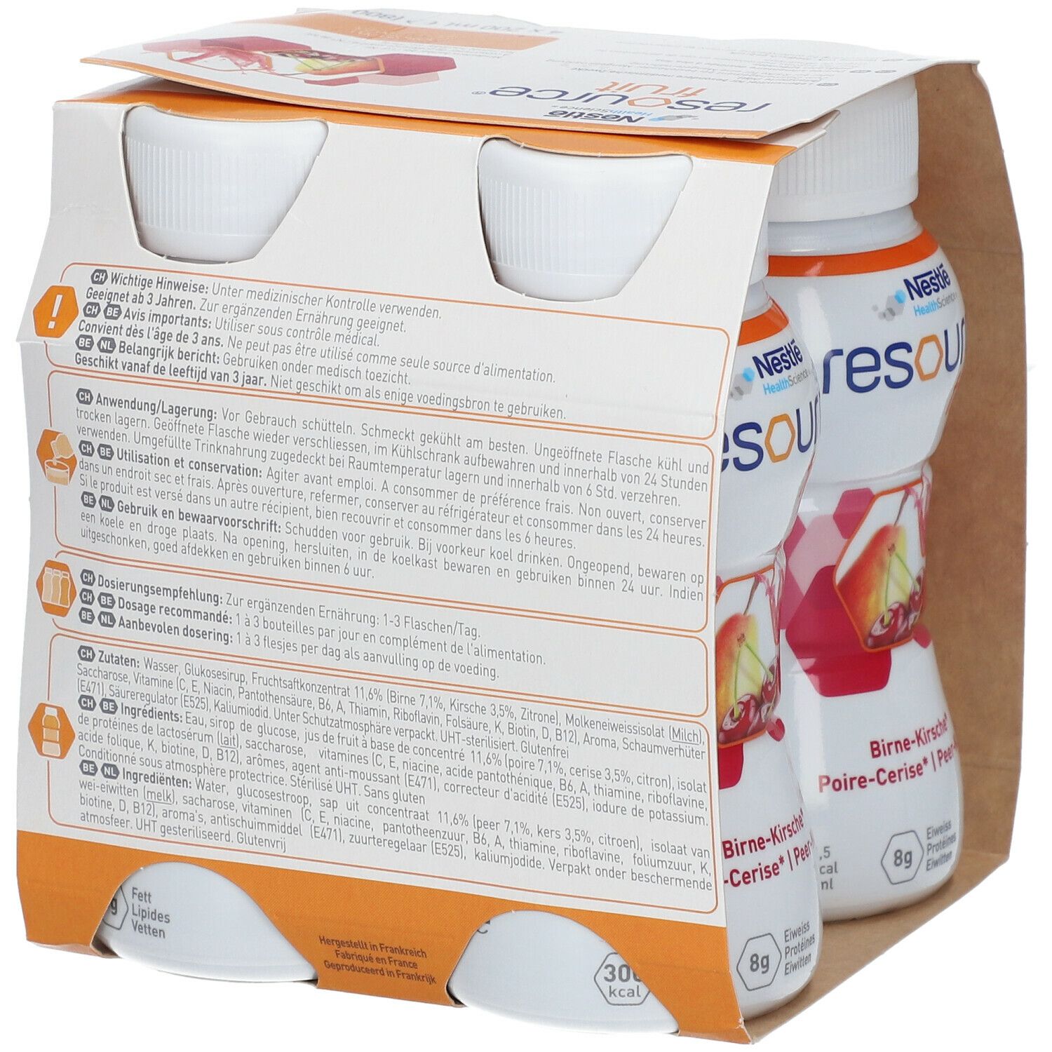 Nestlé resource® fruit Poire-Cerise