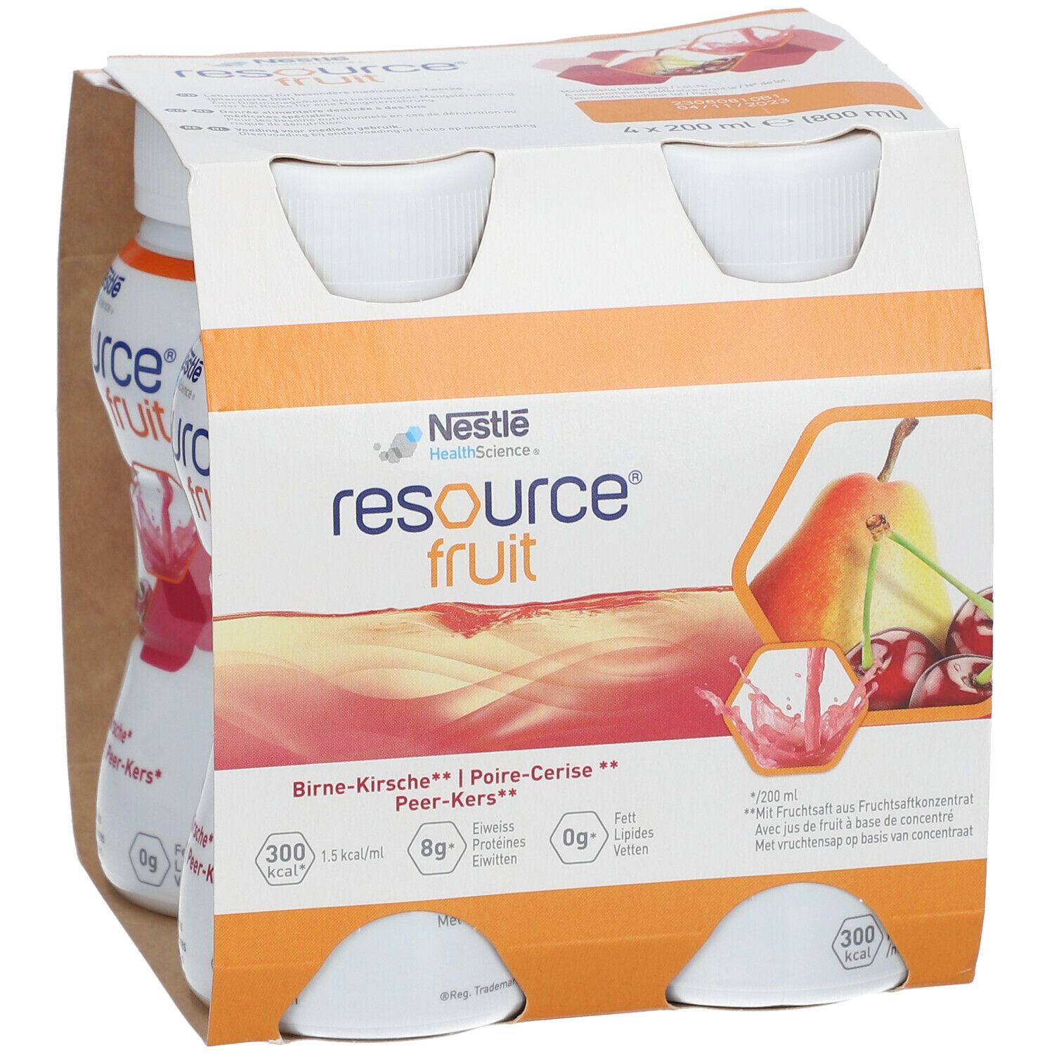 Nestlé resource® fruit Poire-Cerise
