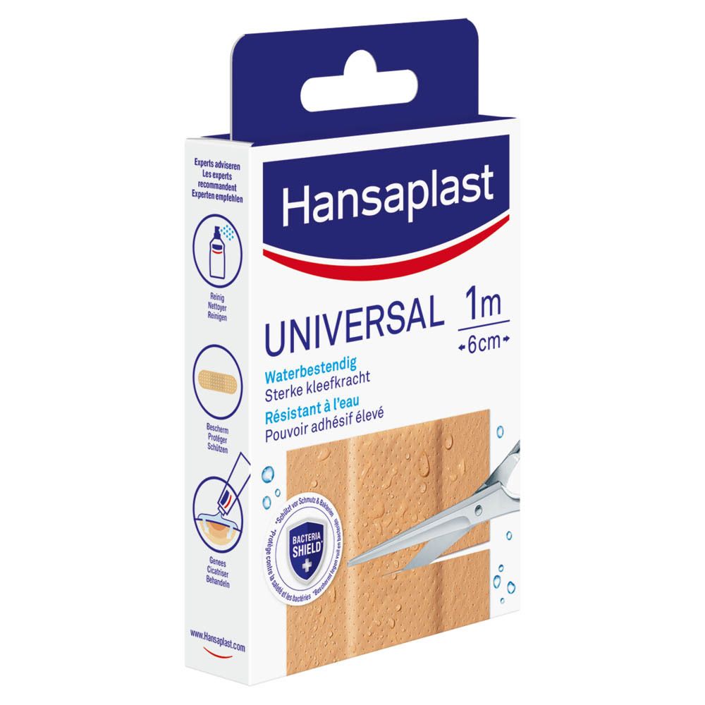 Hansaplast Universal Pansements​ 1m x 6 cm