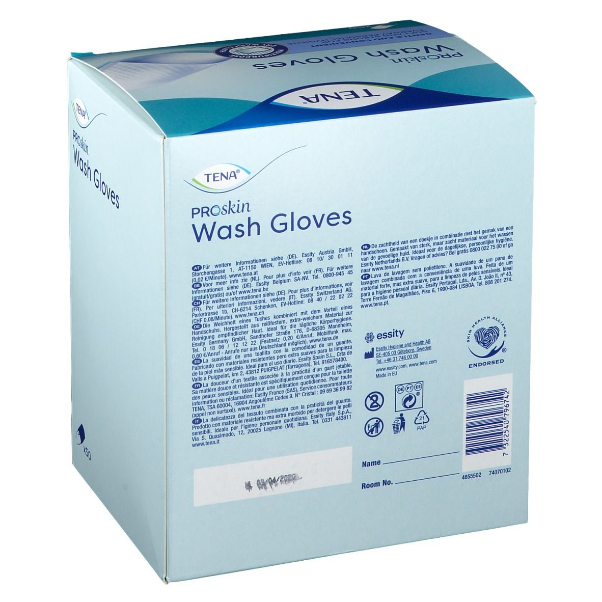 TENA® Wash Gloves ProSkin Gants de toilette