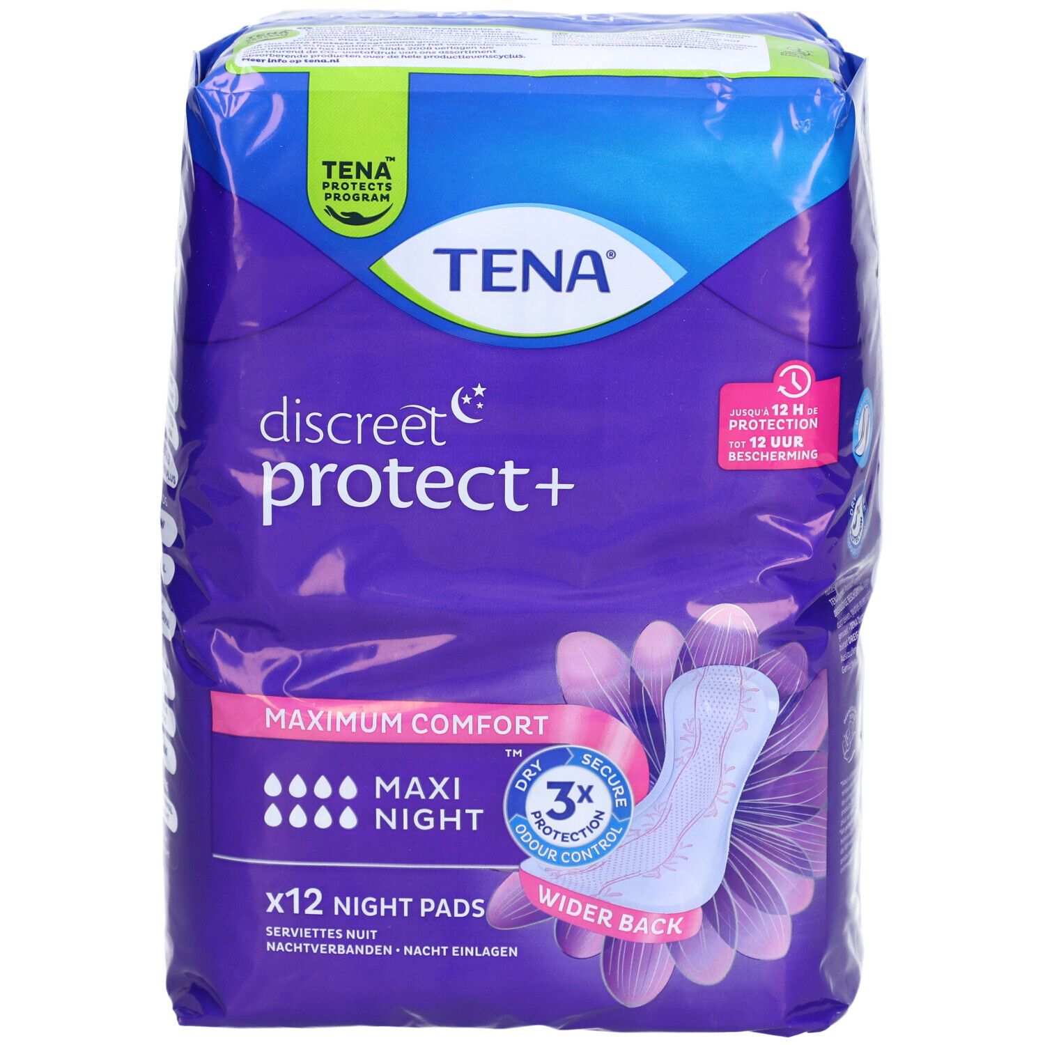 TENA Discreet Maxi Night