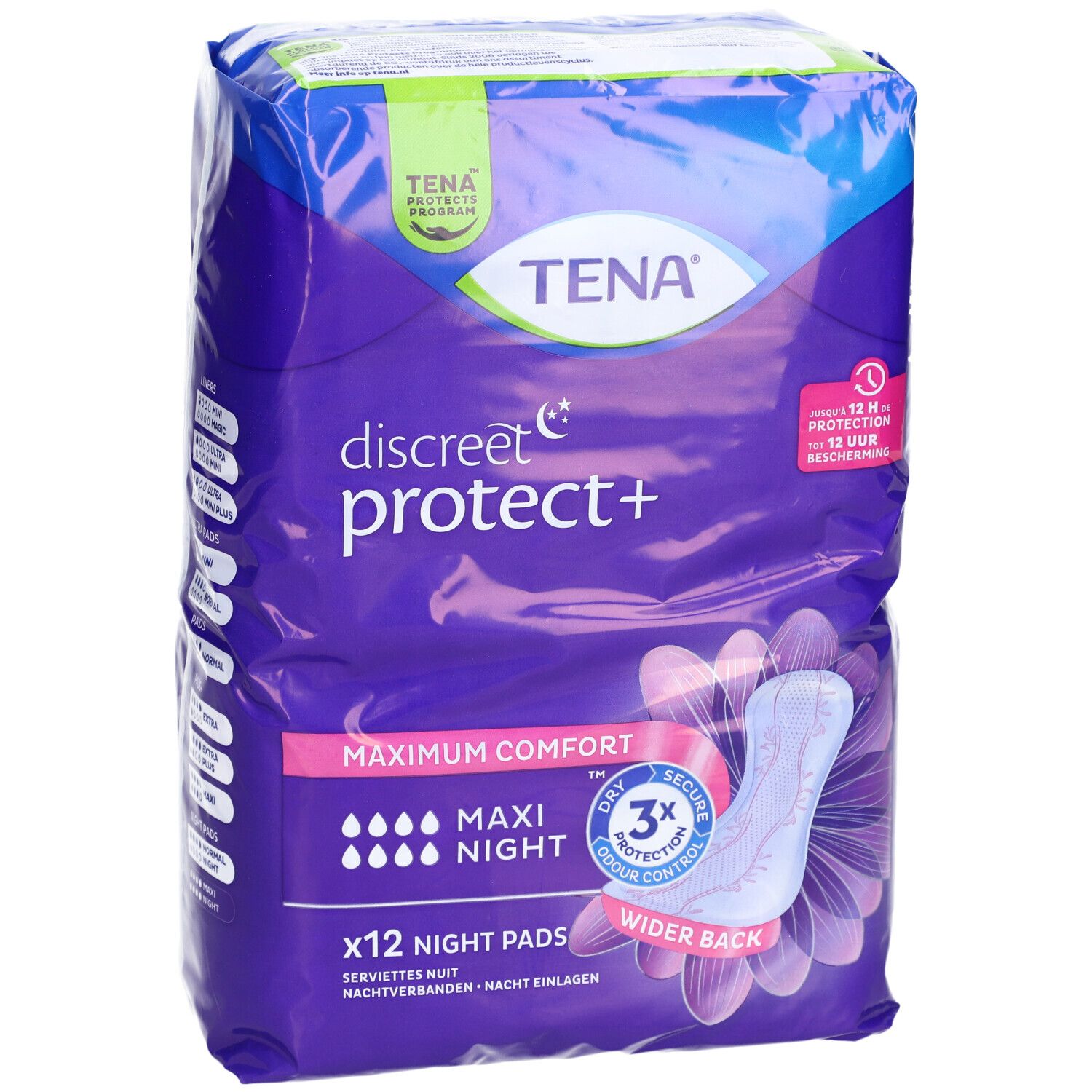 TENA Discreet Maxi Night