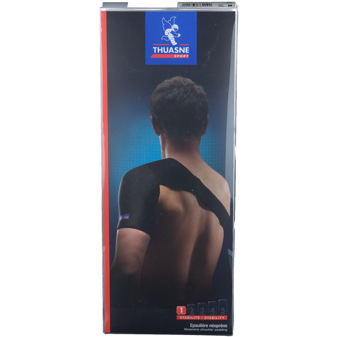 Thuasne Sport Épaulière Néoprène Noir taille M