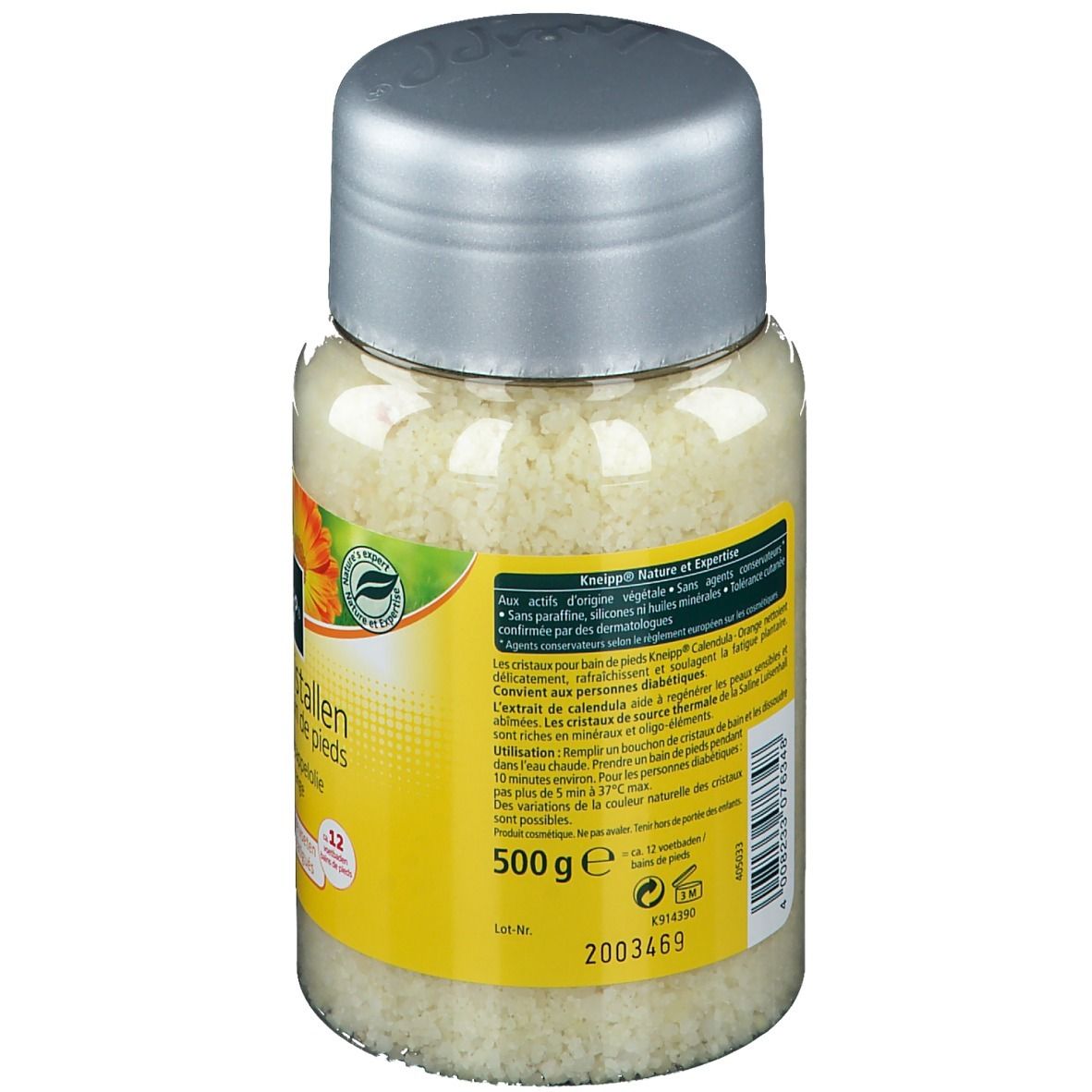 Kneipp® Cristaux pour bain de pieds Calendula - Orange