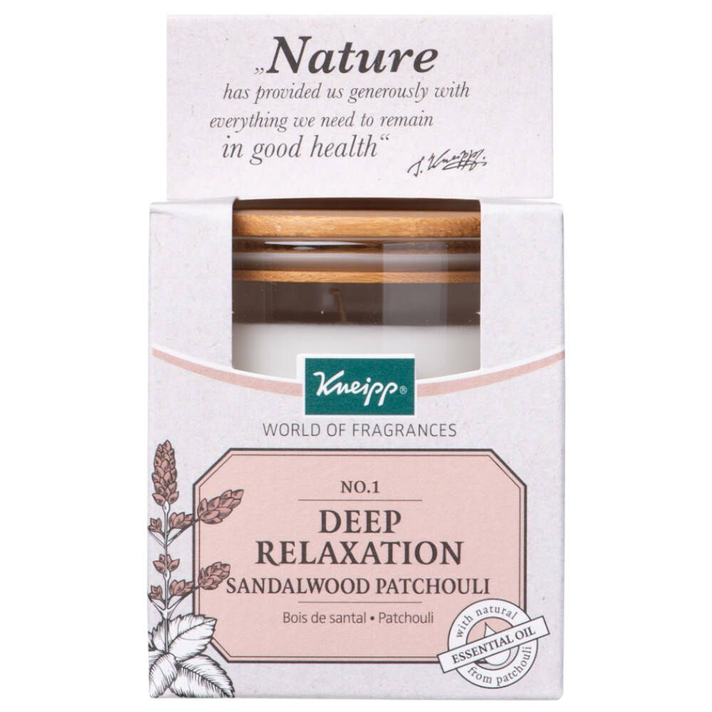 Kneipp® Bougie Parfumée Bois de santal - Patchouli
