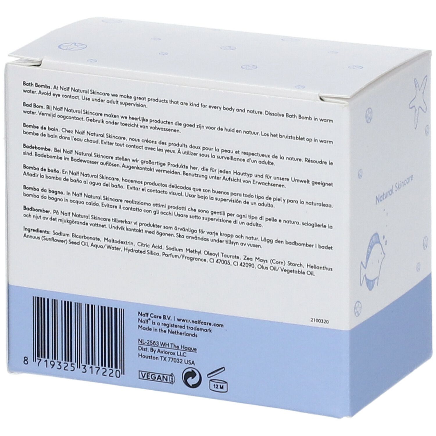 NAÏF® Splashing Bombe de Bain