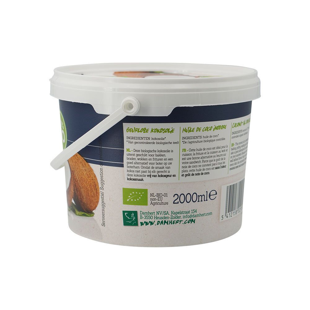 BIOFOOD Huile de noix de coco vierge