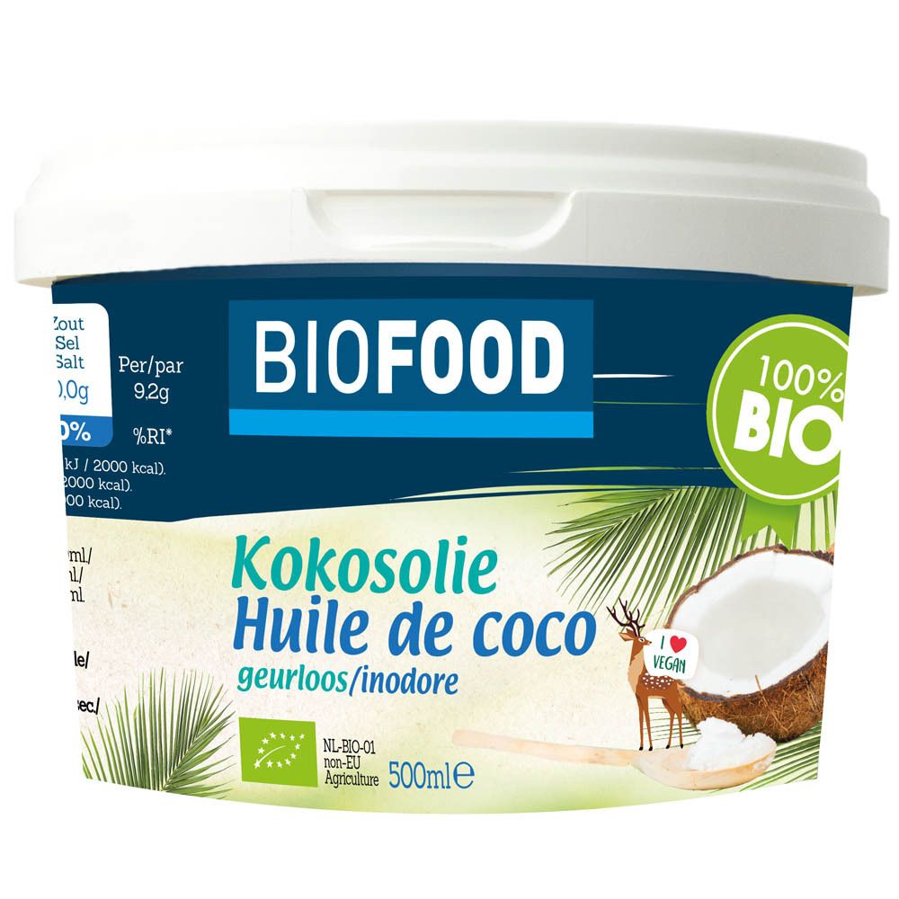 BIOFOOD Huile de noix de coco