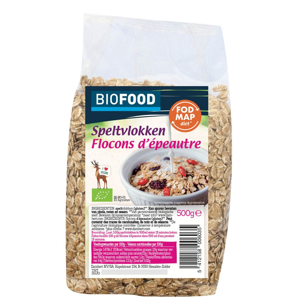 Biofood Flocons d'epeautre BIO