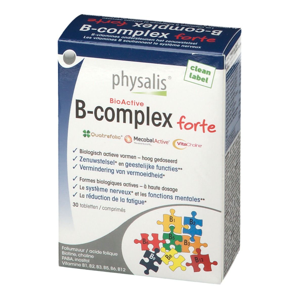 Physalis® B-Complex Forte 30 Pc(s) - Redcare Pharmacie