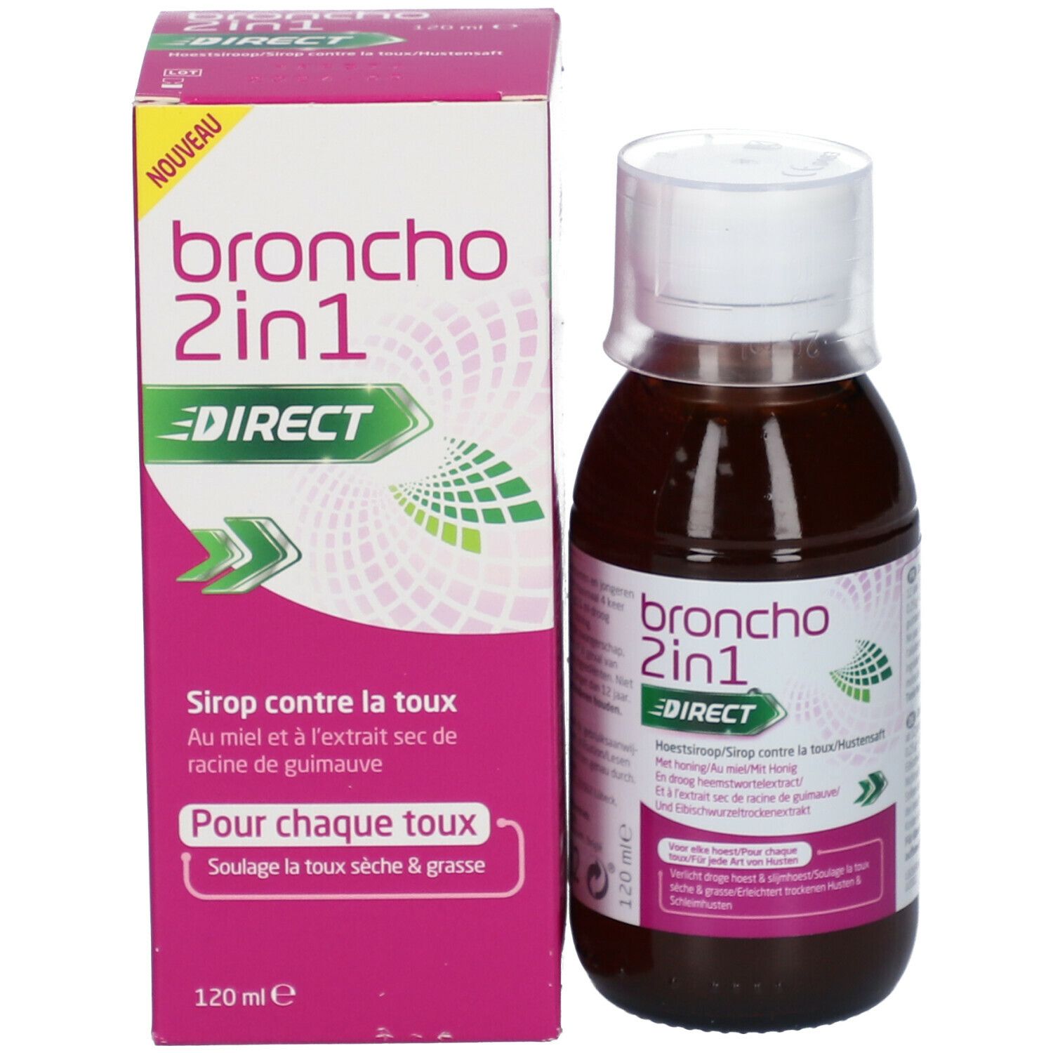 Broncho 2 in 1 Sirop contre la toux