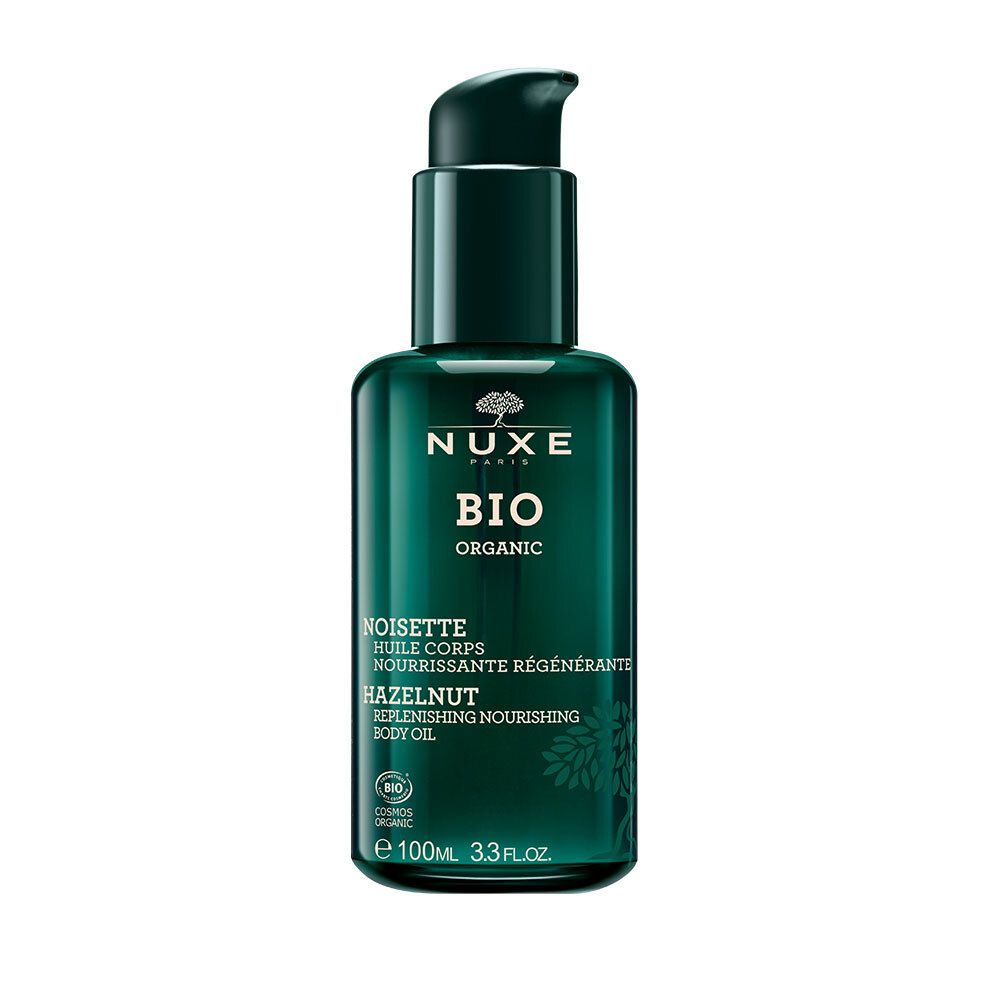 Nuxe Bio Organic Noisette Huile Corps Nourrissante Régénérante