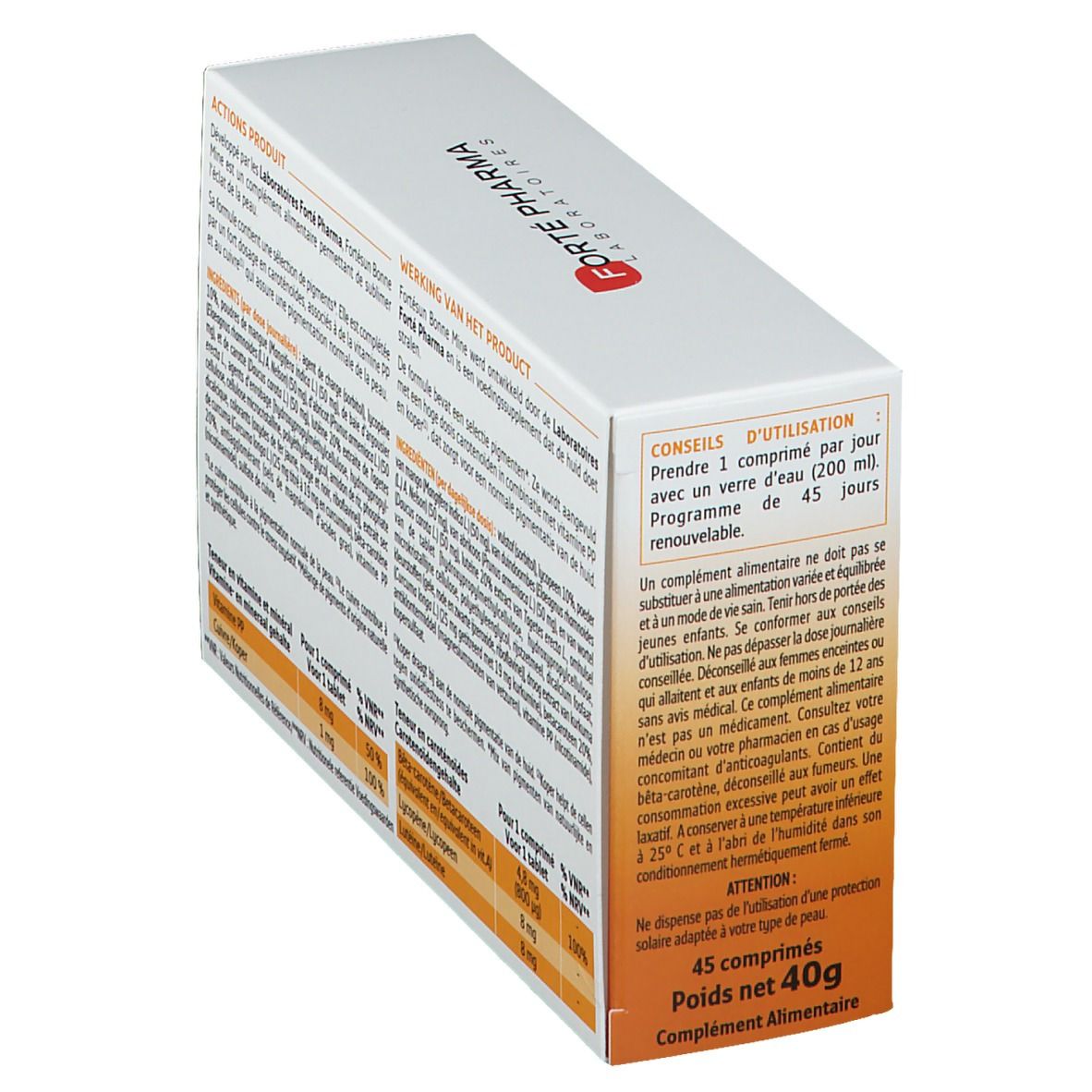 FORTE PHARMA Fortesun Bonne Mine