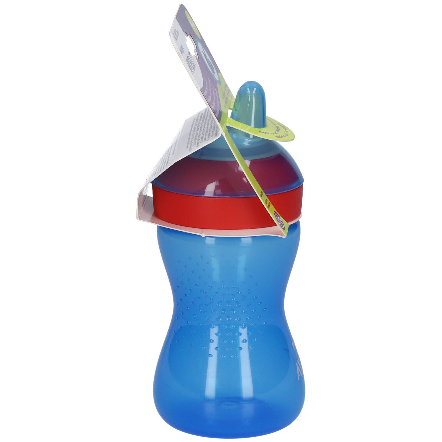 Avent Tasse à bec souple Bleu 300 ml +9 mois