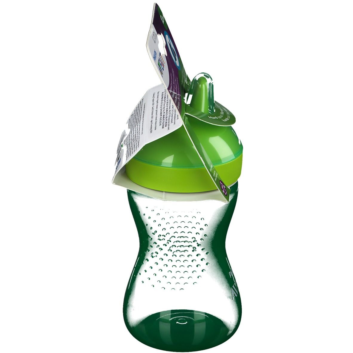 Avent Tasse à bec dur Vert 300 ml +12 mois