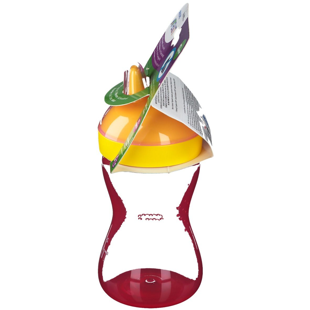 Avent Tasse à bec dur Rouge 300 ml +12 mois