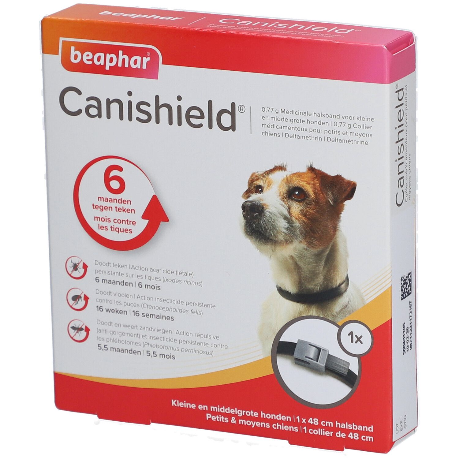 BEAPHAR Canishield Collier Médicamenteux