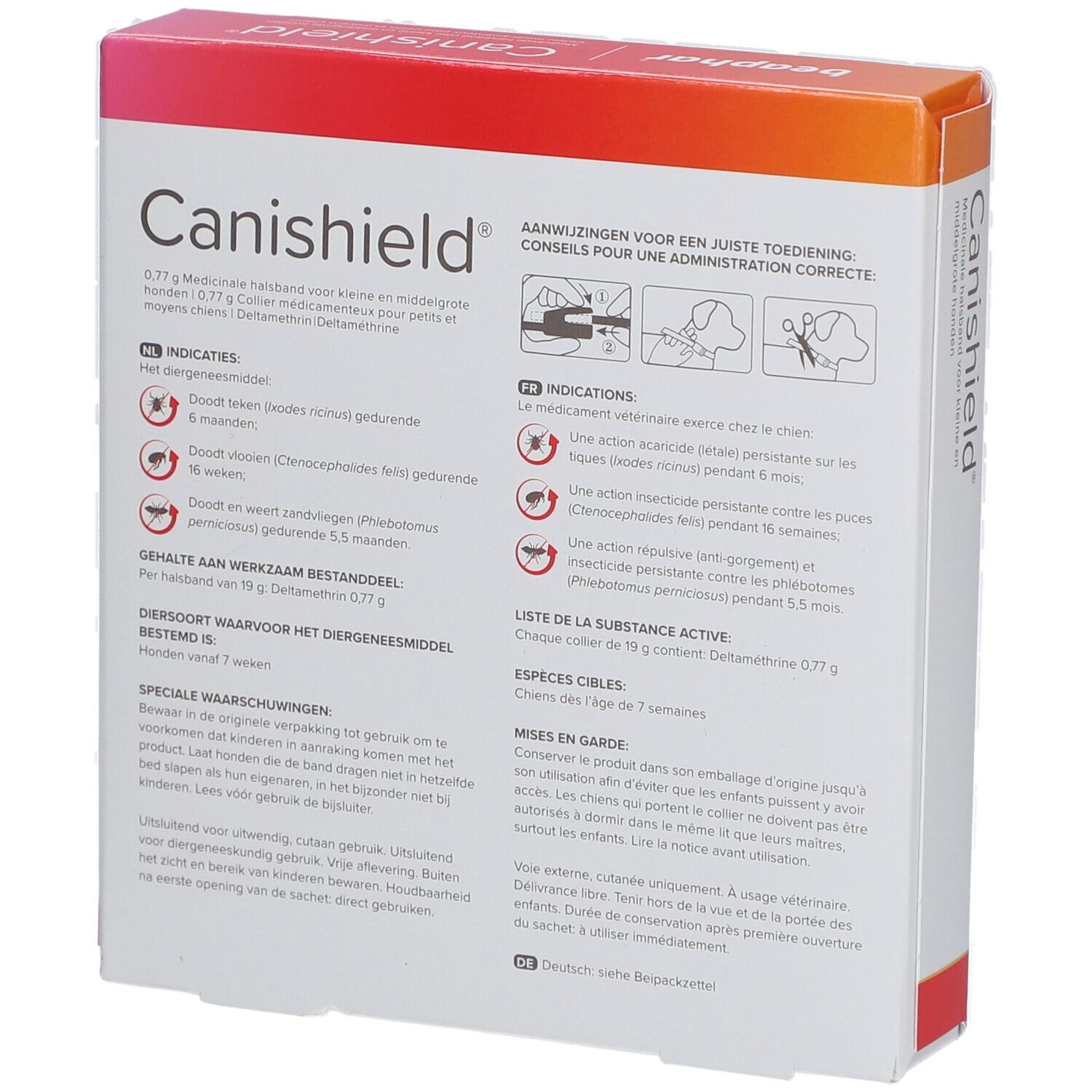 BEAPHAR Canishield Collier Médicamenteux