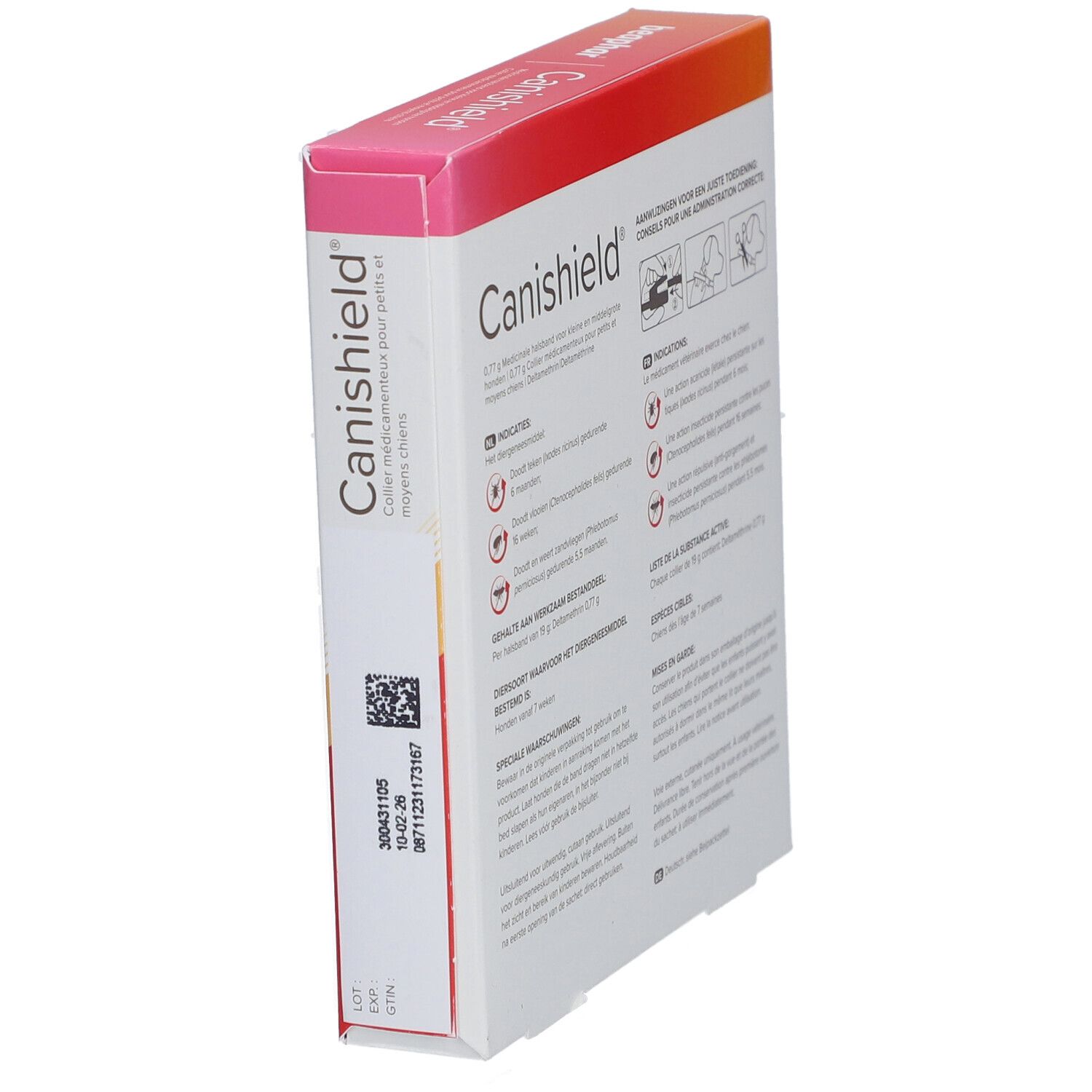 BEAPHAR Canishield Collier Médicamenteux