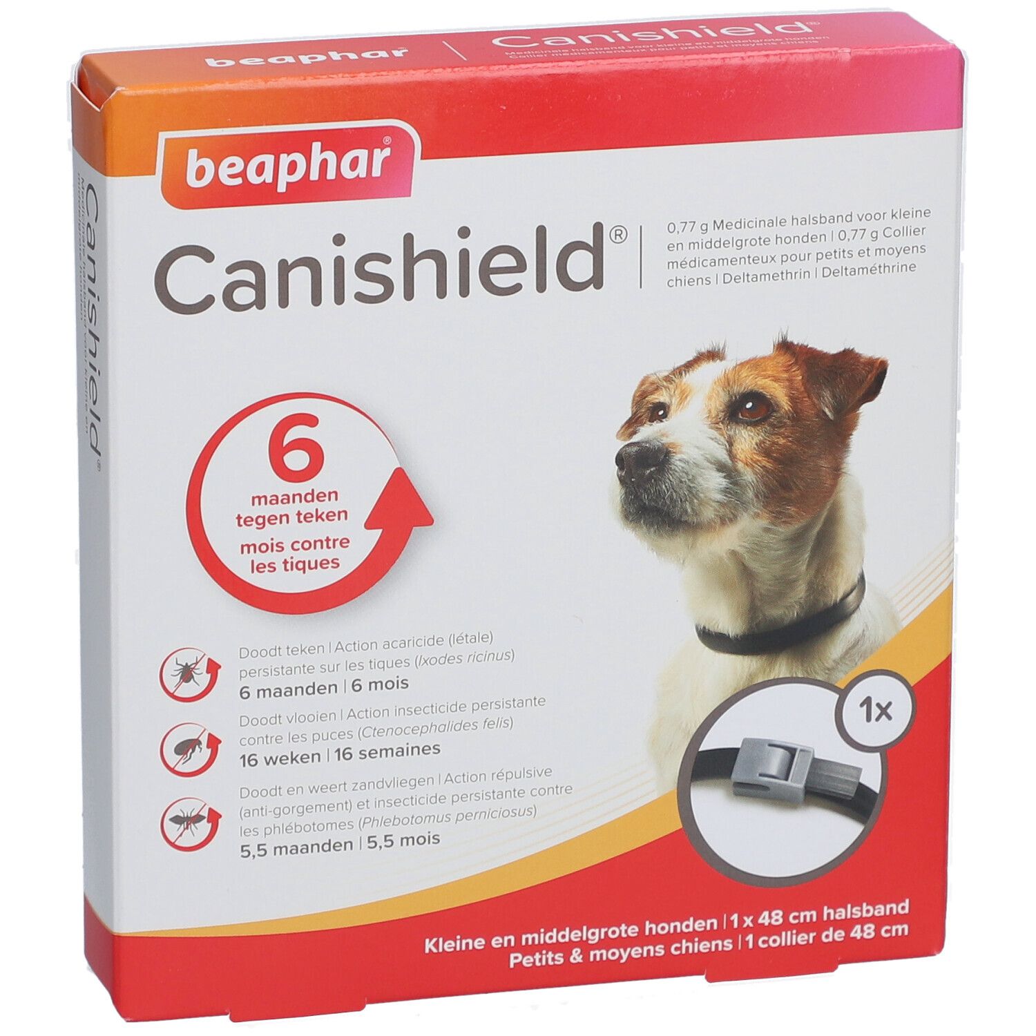 BEAPHAR Canishield Collier Médicamenteux
