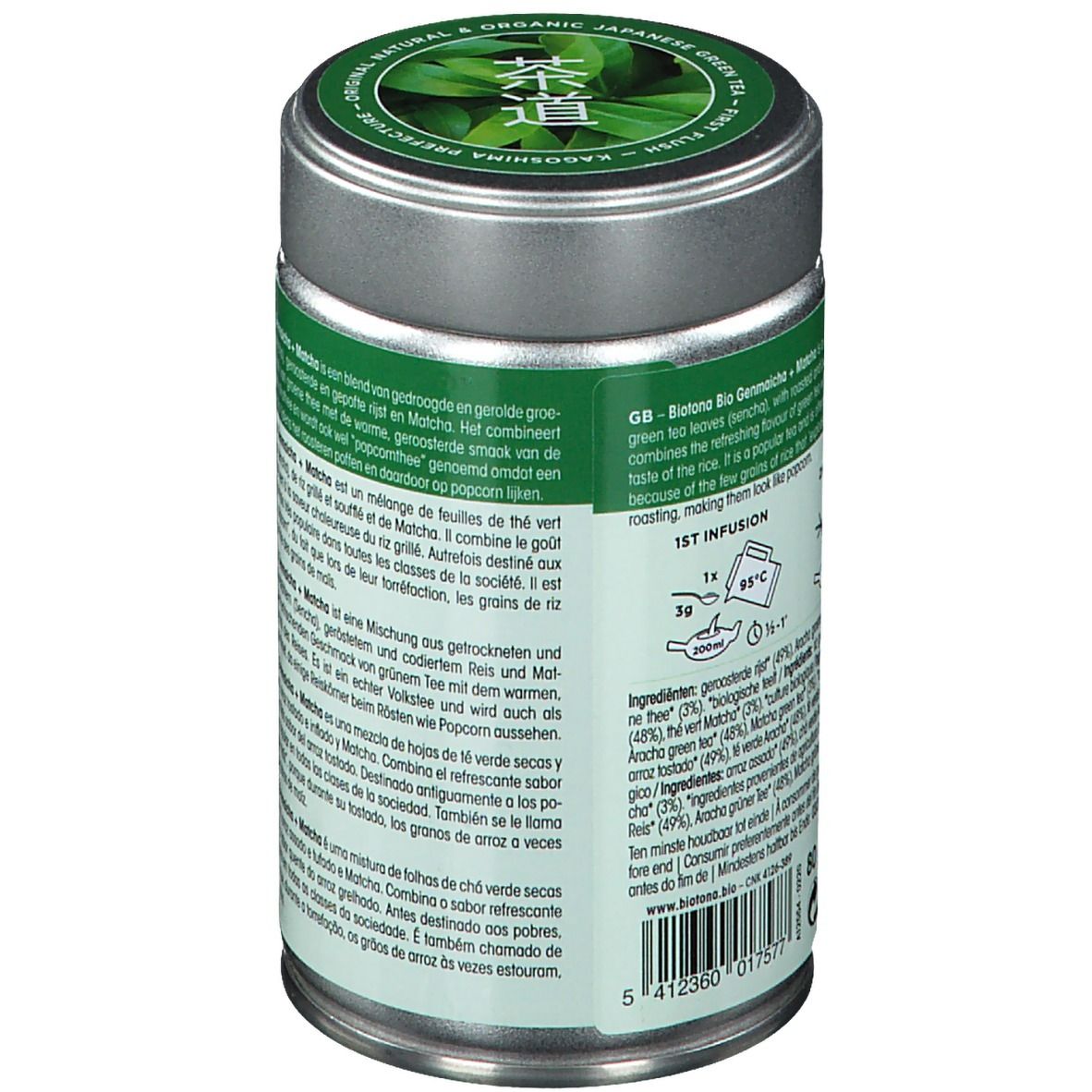 Biotona GENMAICHA + Matcha