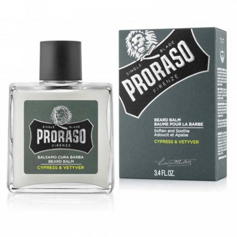 PRORASO Cypress & Vetyver Baume pour la barbe