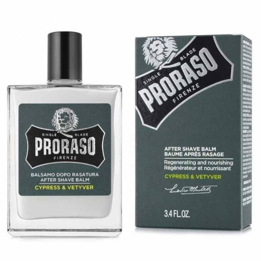 PRORASO Cypress & Vetyver Baume après-rasage