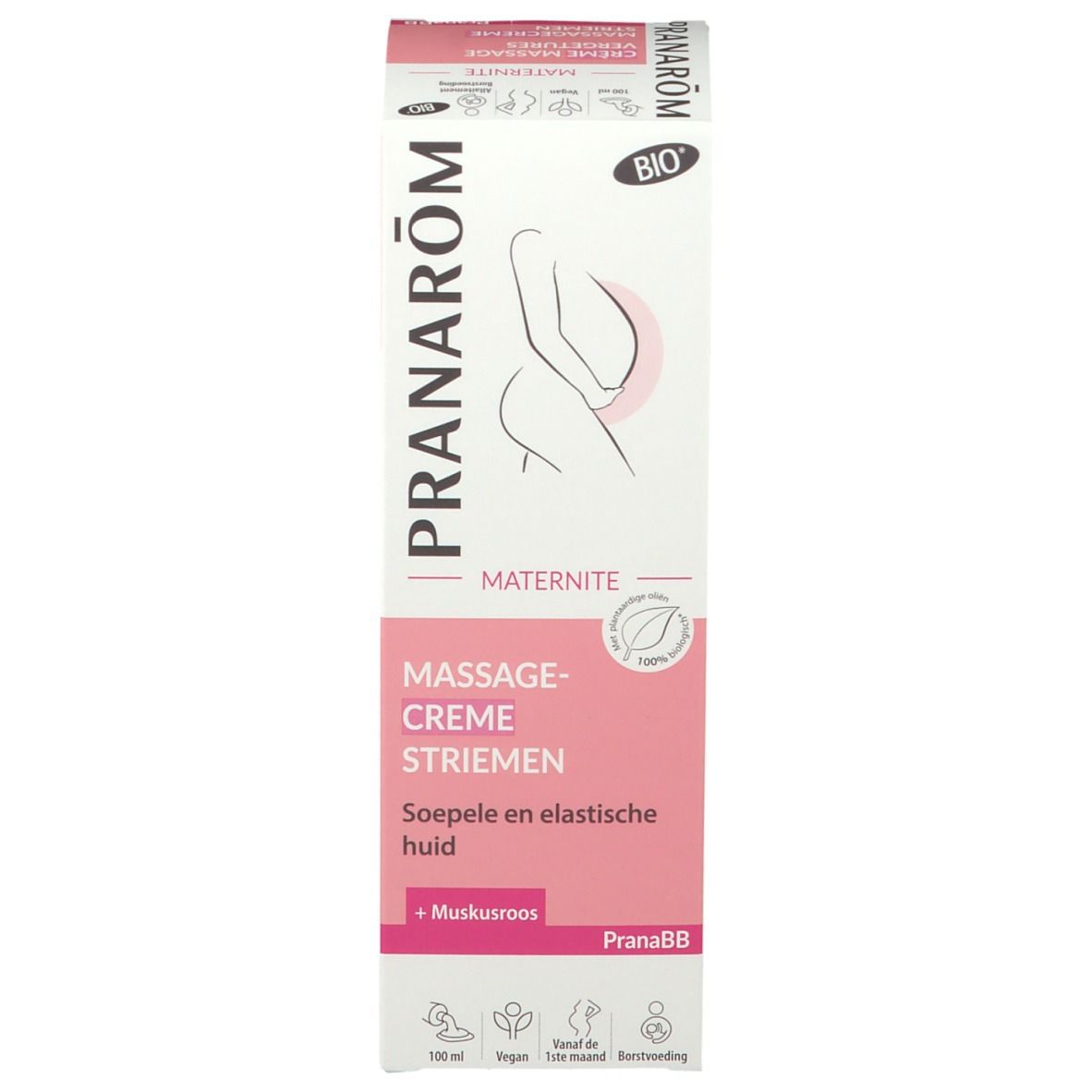Pranarôm PranaBB Crème - Massage - Vergetures Bio