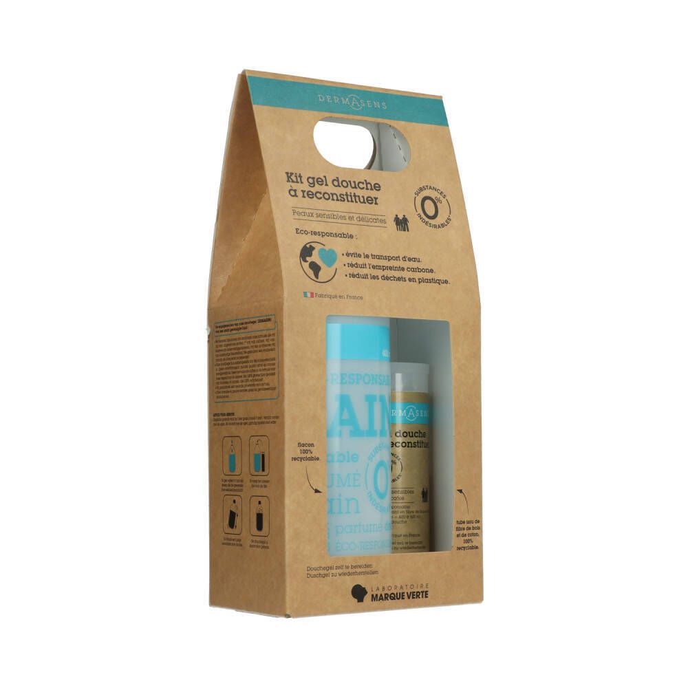DermAsens Kit Gel Douche à Reconstituer