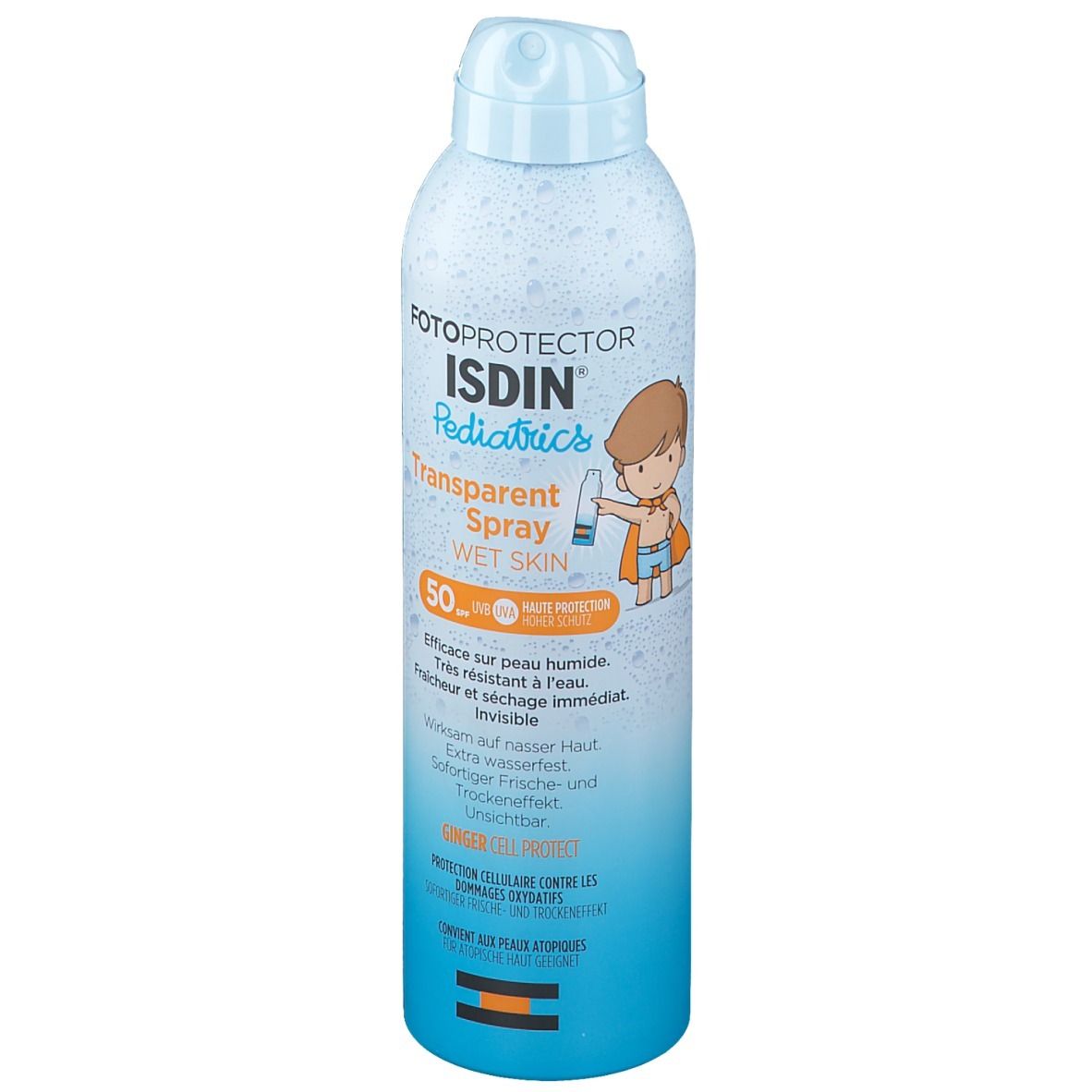 ISDIN® Fotoprotector Pediatrics Transparent Spray Wet Skin SPF50+