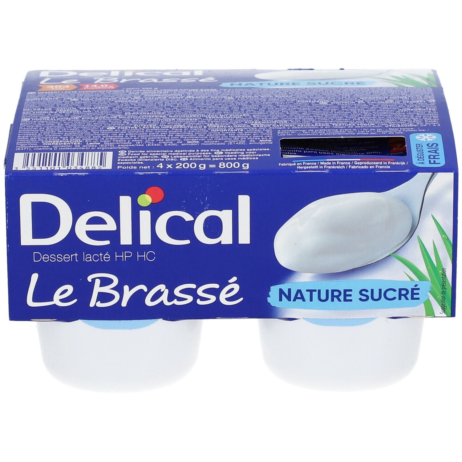 Delical Le Brassé Nature sucré