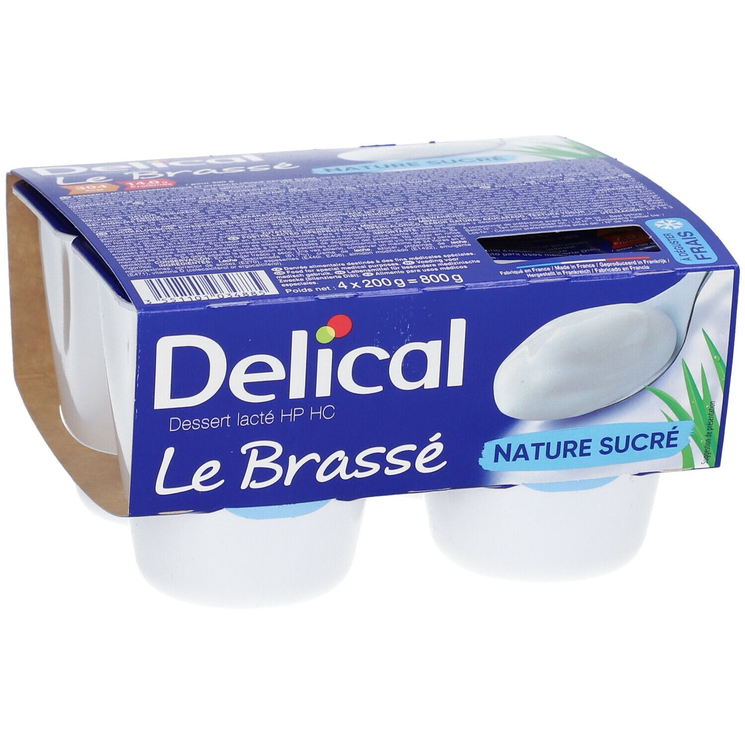 Delical Le Brassé Nature sucré