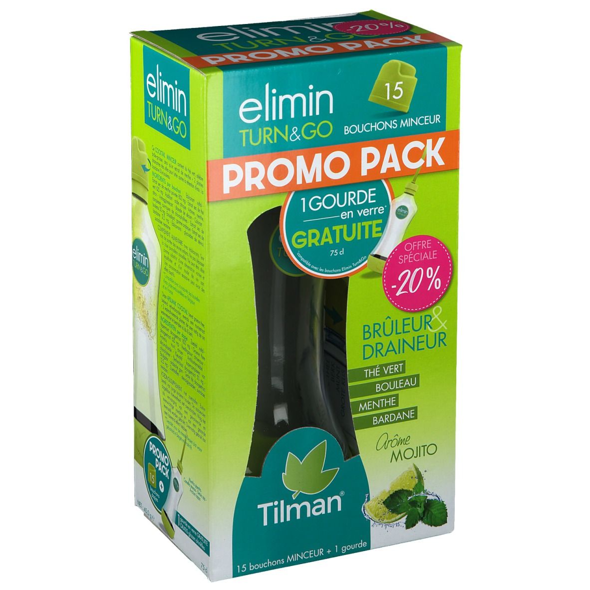 Tilman® elimin TURN & GO Brûleur & Draineur