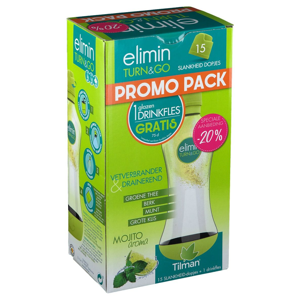 Tilman® elimin TURN & GO Brûleur & Draineur