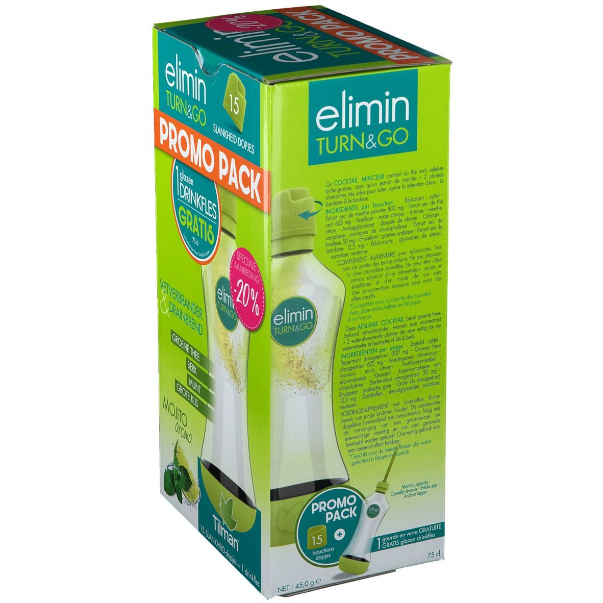 Tilman® elimin TURN & GO Brûleur & Draineur