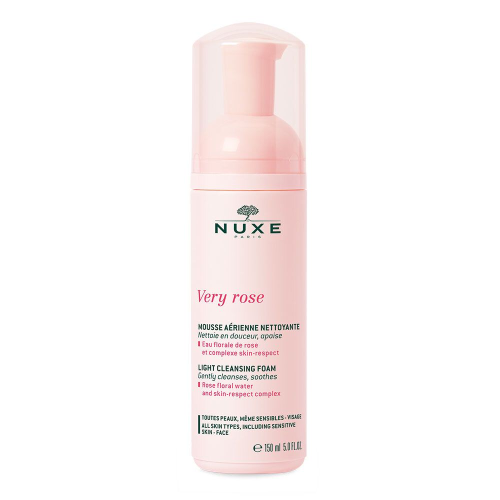 Nuxe Very Rose Mousse Aérienne Nettoyante