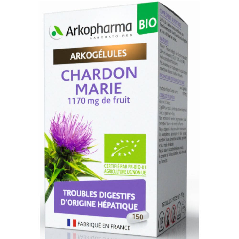 Arkopharma Arkogélules® Chardon Marie Bio