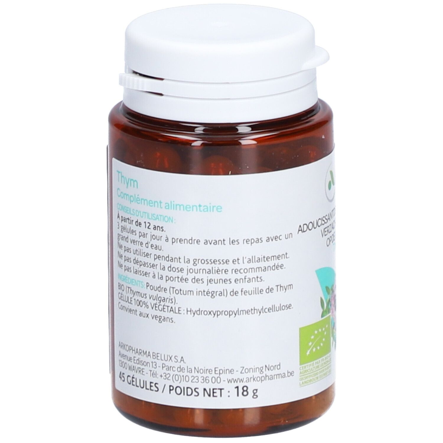 Arkopharma Arkogélules® Thym Bio