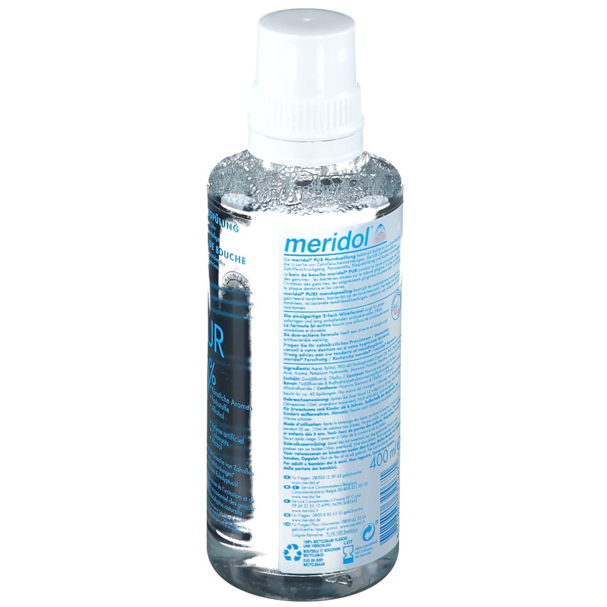 meridol® PUR 0 % Bain de bouche