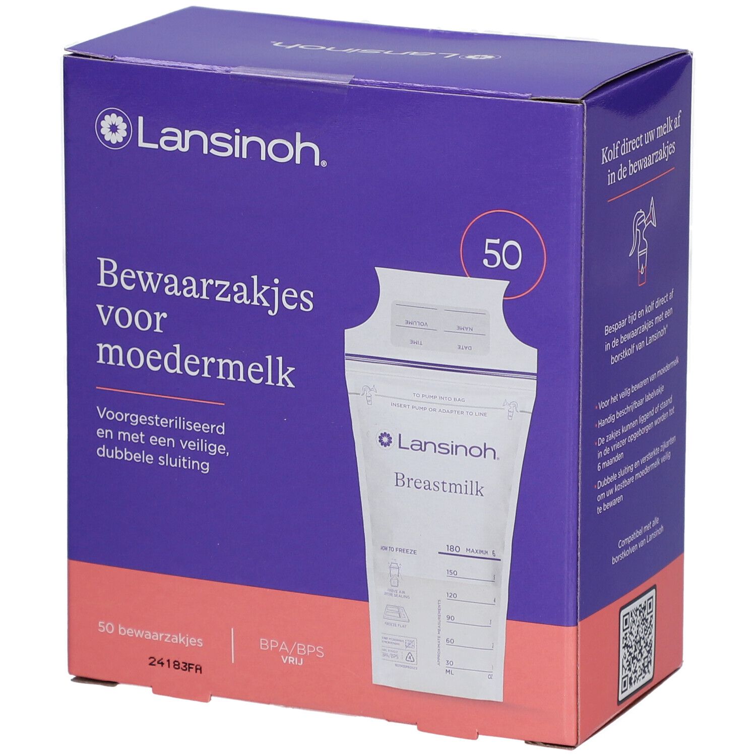 Lansinoh® Sachets de conservation du lait maternel