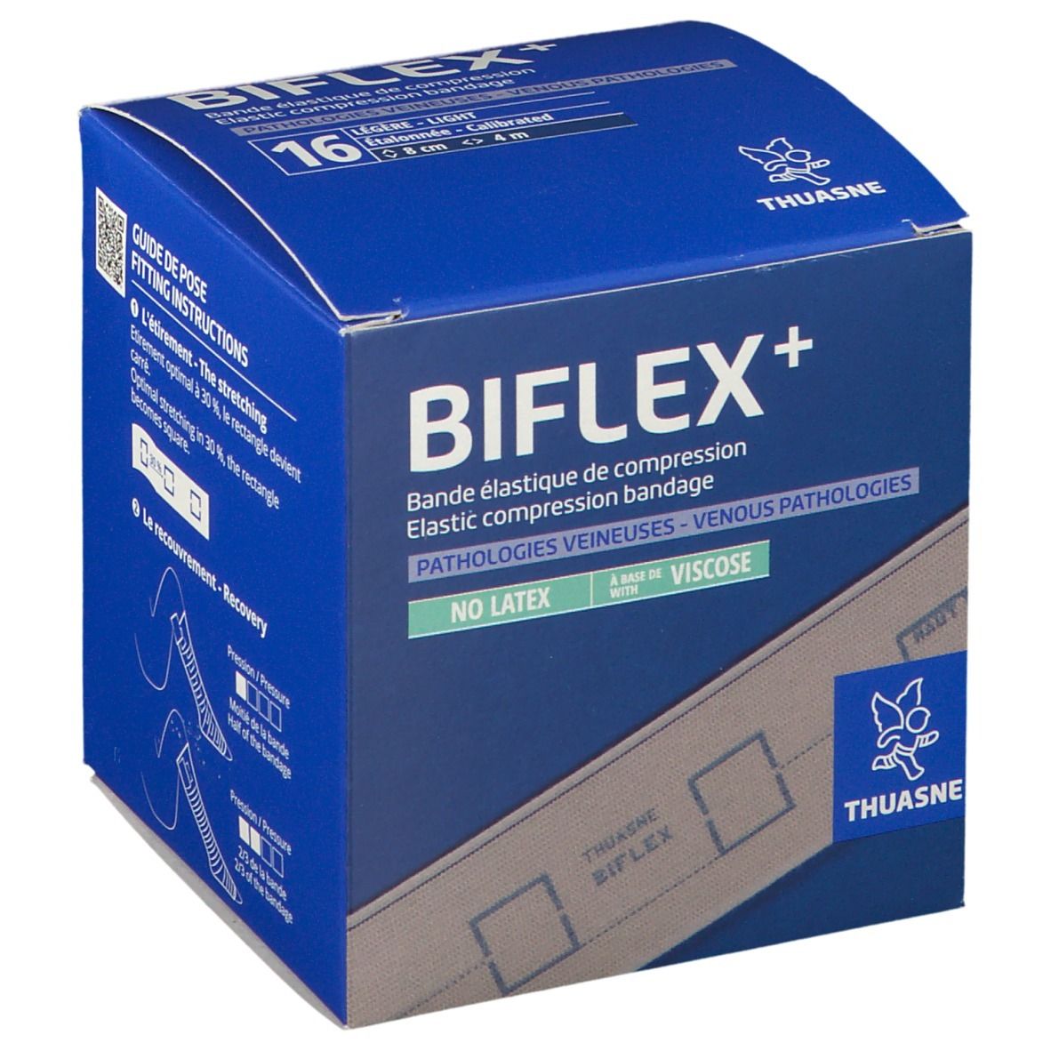 Thuasne Nr 16+ Biflex Licht Beige 8cm x 4m
