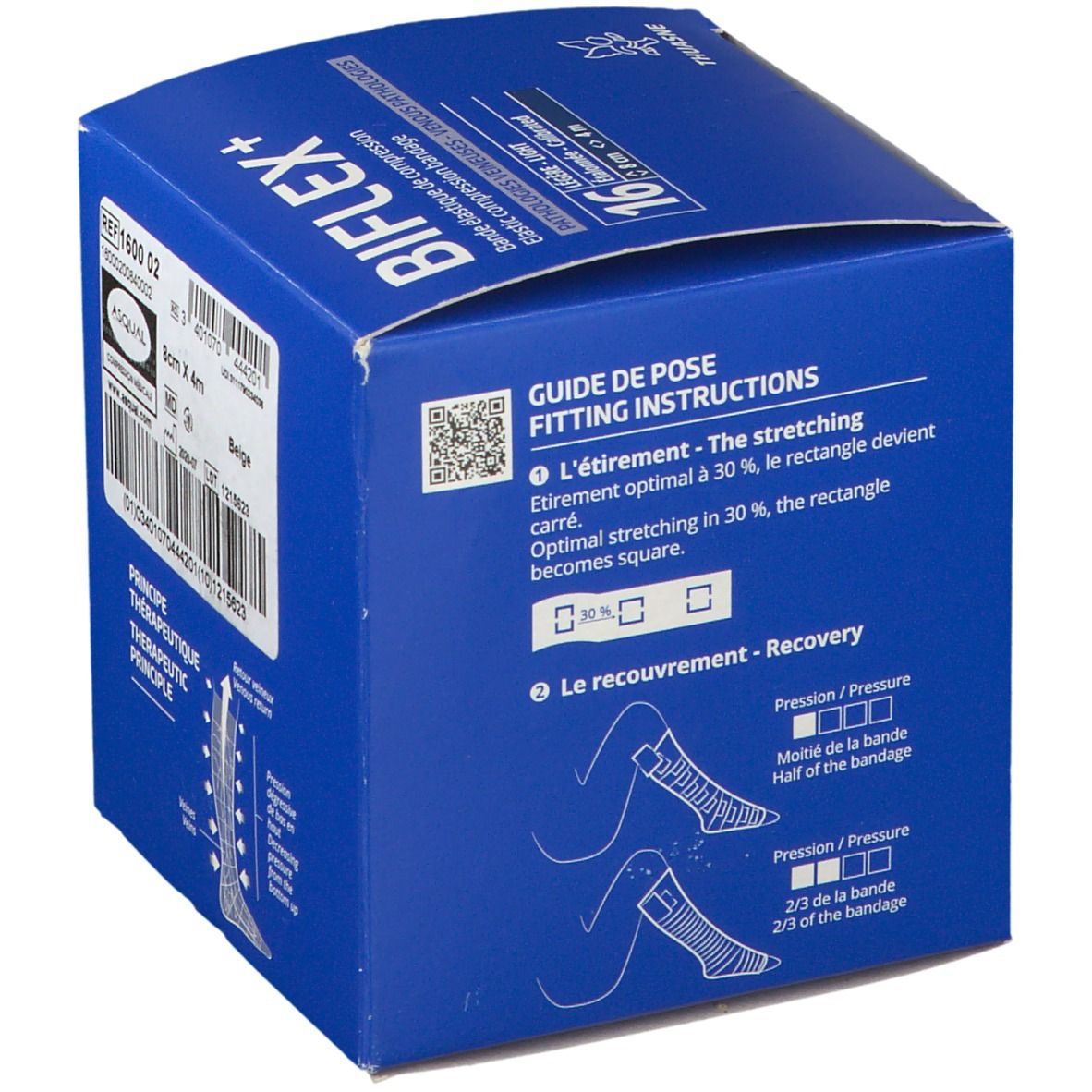 Thuasne Nr 16+ Biflex Licht Beige 8cm x 4m
