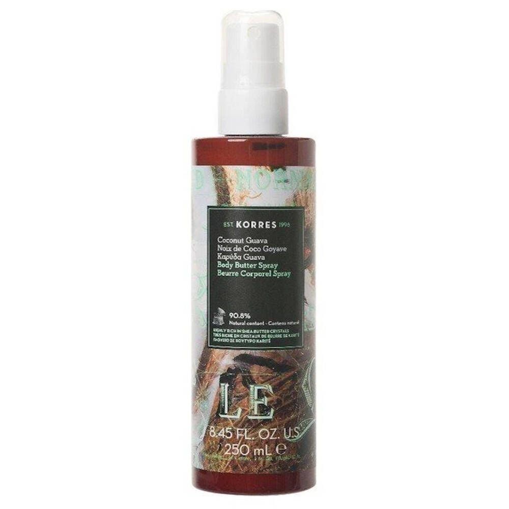 KORRES Beurre Corporel Spray Noix de Coco Goyave
