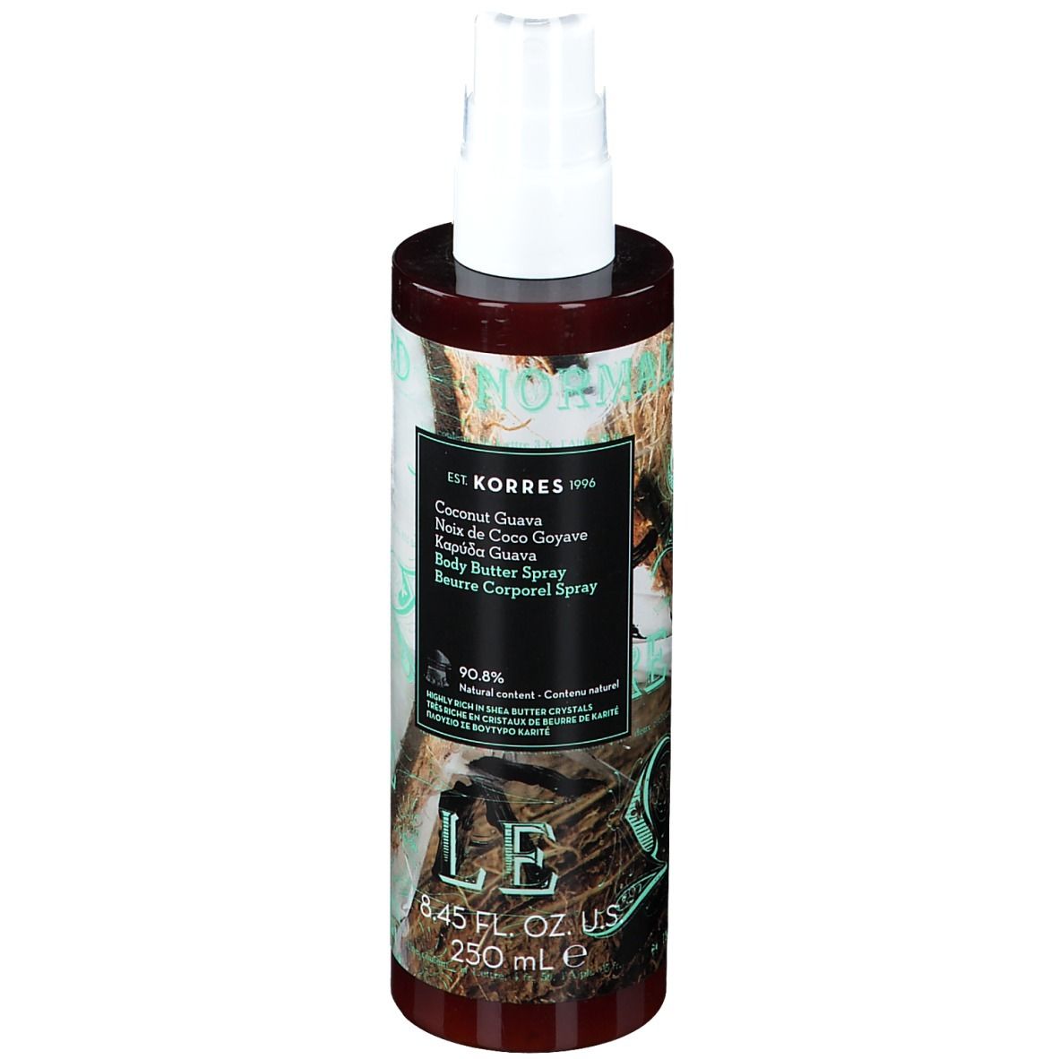 KORRES Beurre Corporel Spray Noix de Coco Goyave
