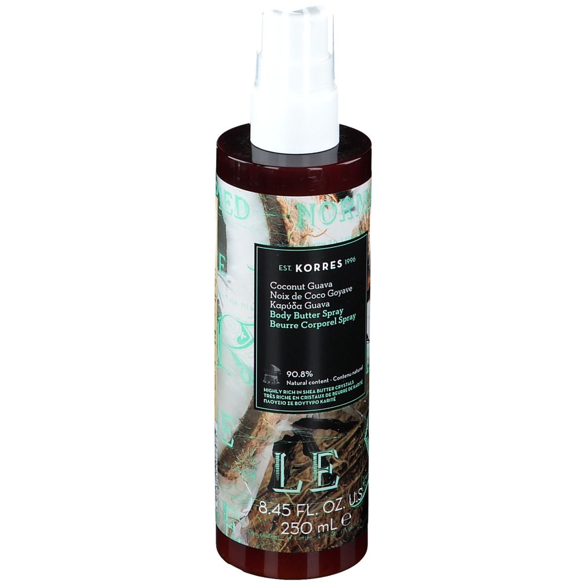 KORRES Beurre Corporel Spray Noix de Coco Goyave
