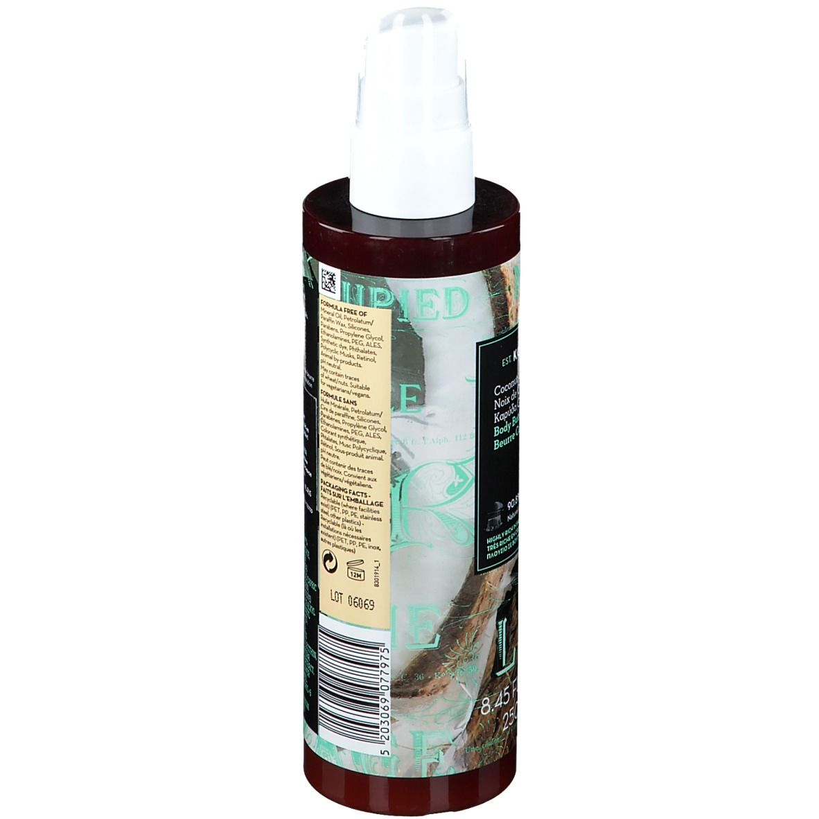 KORRES Beurre Corporel Spray Noix de Coco Goyave