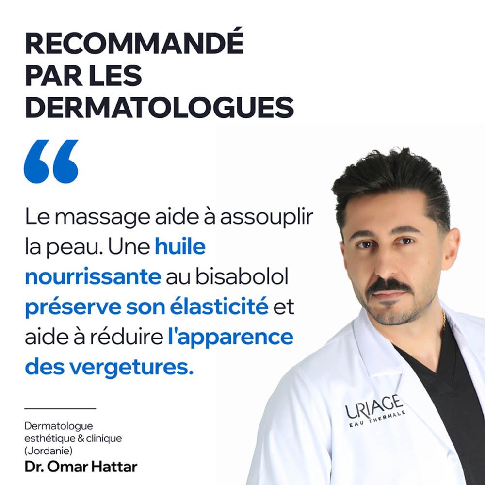 Un dermatologue recommande une huile nourrissante pour l'élasticité de la peau.