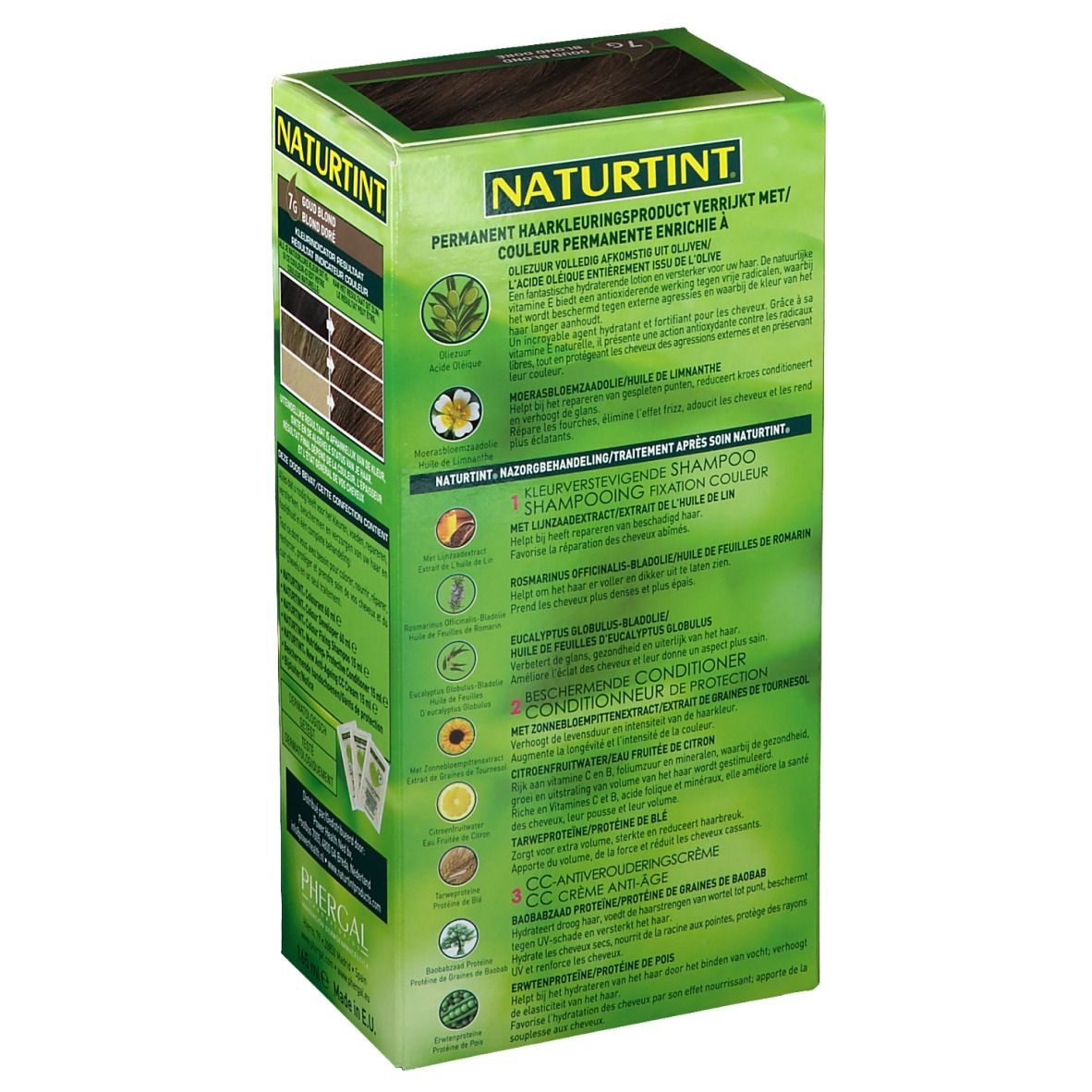  NATURTINT® Coloration Permanente 7G Blond doré