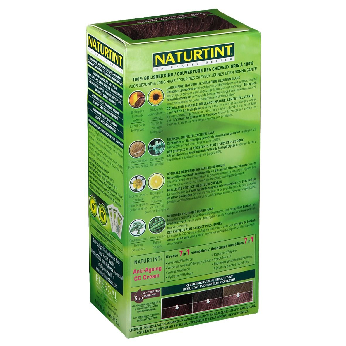 NATURTINT® Coloration Permanente 5.50 Acajou scintillant