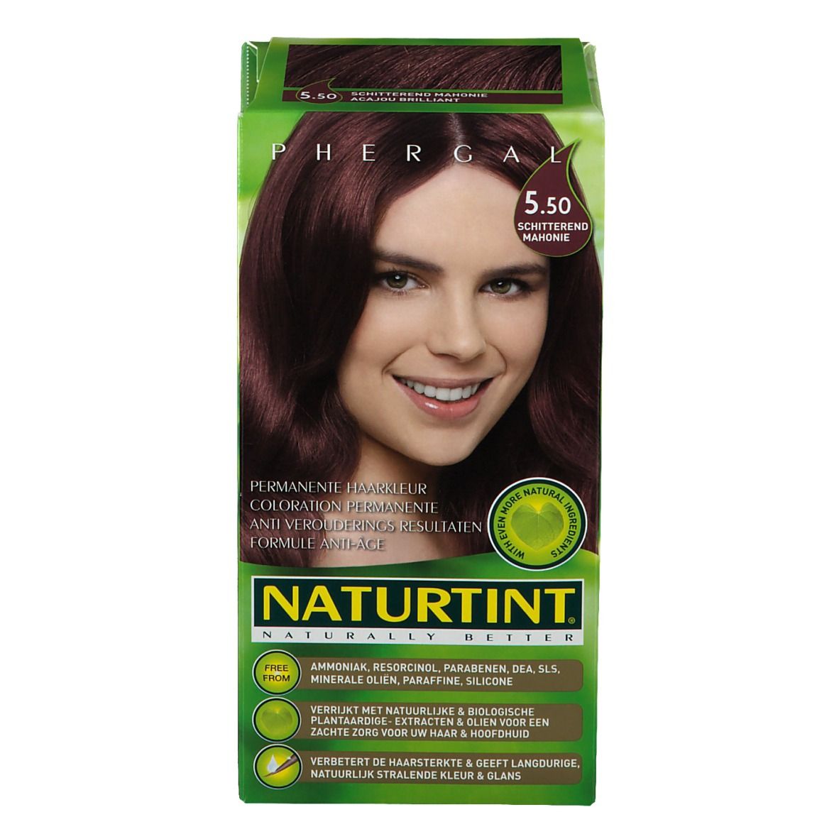 NATURTINT® Coloration Permanente 5.50 Acajou scintillant